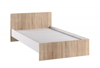 Кровать 1,2, Бланка дуб сонома/белый