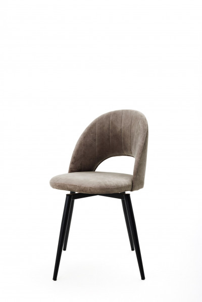 Стул Petra Shell Beige (Бежевый)/Dark Muar (1 штука) Поворотный 