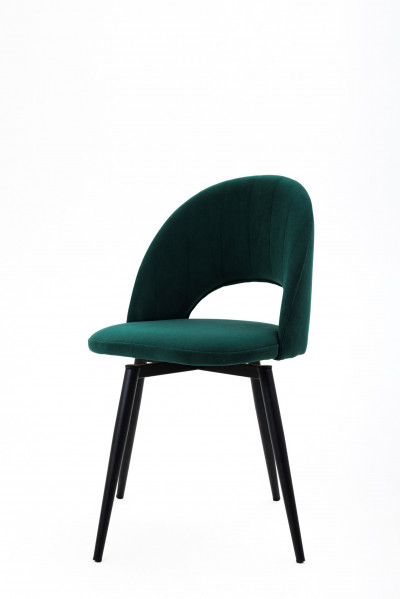 Стул Petra Shell Green (Зеленый)/Dark Muar (1 штука) Поворотный 