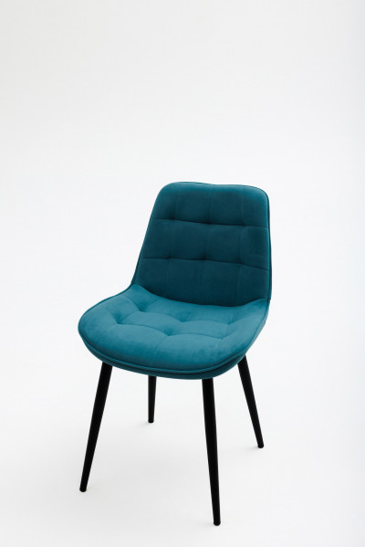 Стул Casl Shell Emrara (Бирюзовый)/Dark Muar (1 штука) 