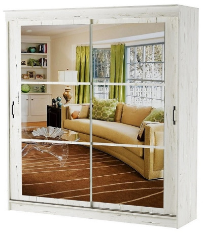 Шкаф-купе АЛЬЯНС Орион 1,8м Крафт белый