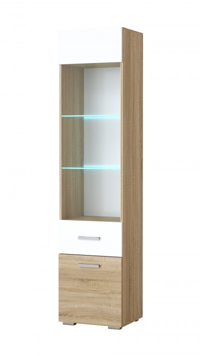 Пенал-витрина 