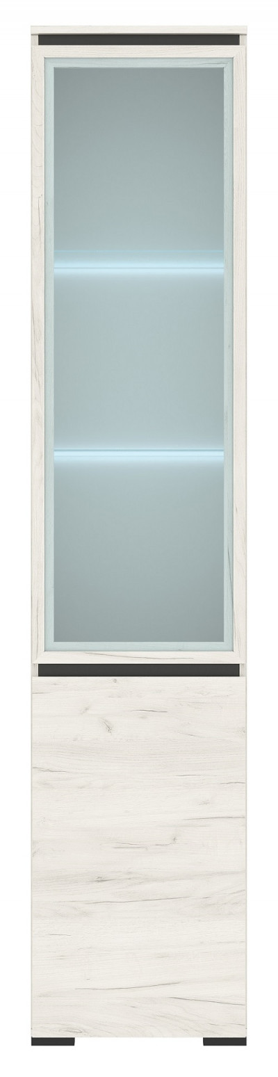 Пенал-витрина 1В1С 