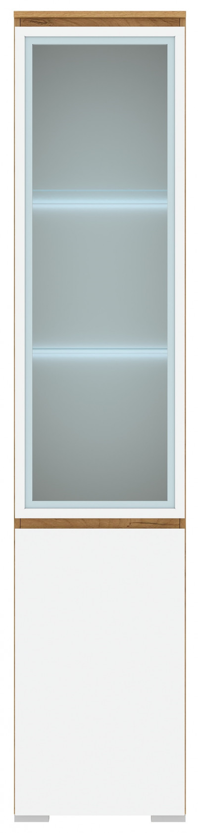 Пенал-витрина 1В1С 