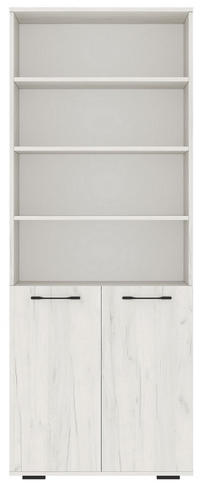 Стеллаж ПКС-8 Дуб Крафт белый