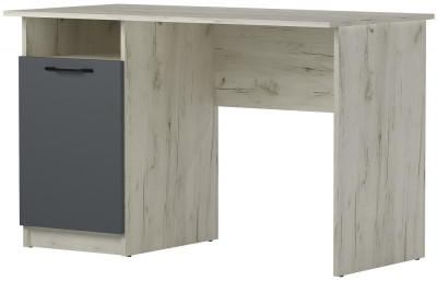 Письменно-компьютерный стол «ПКС-12» Крафт белый-Антрацит
