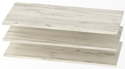 Полки в шкаф ШС-900 СОНАТА Крафт белый