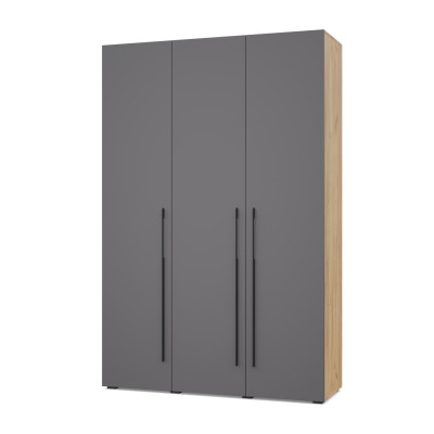 Шкаф С35«Стоун» Золотой дуб/Графит