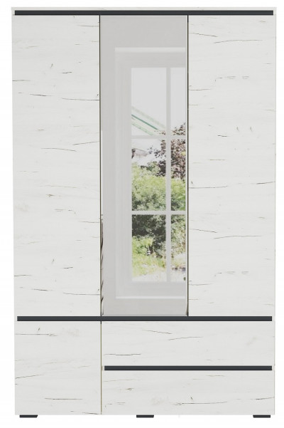 Шкаф 4С2Я с зеркалом 