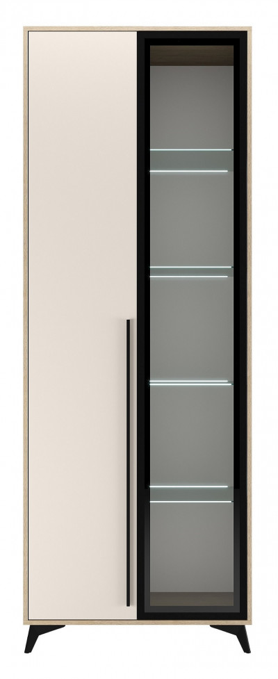 Шкаф-витрина 800 1В1С 