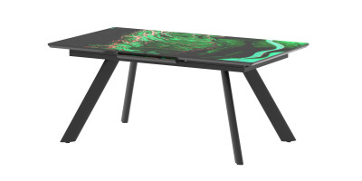 Стол HMS140(180)VU Изумруд